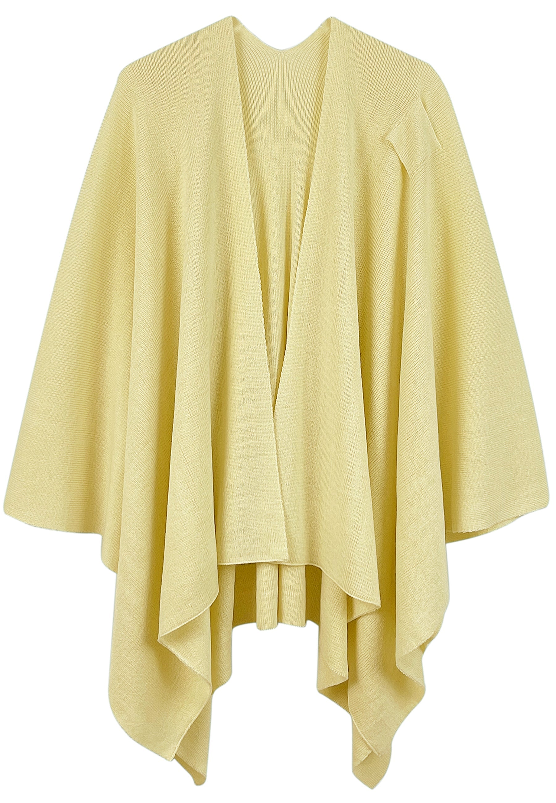 Solid Ruana With Shoulder Strap - Charming Charlie
