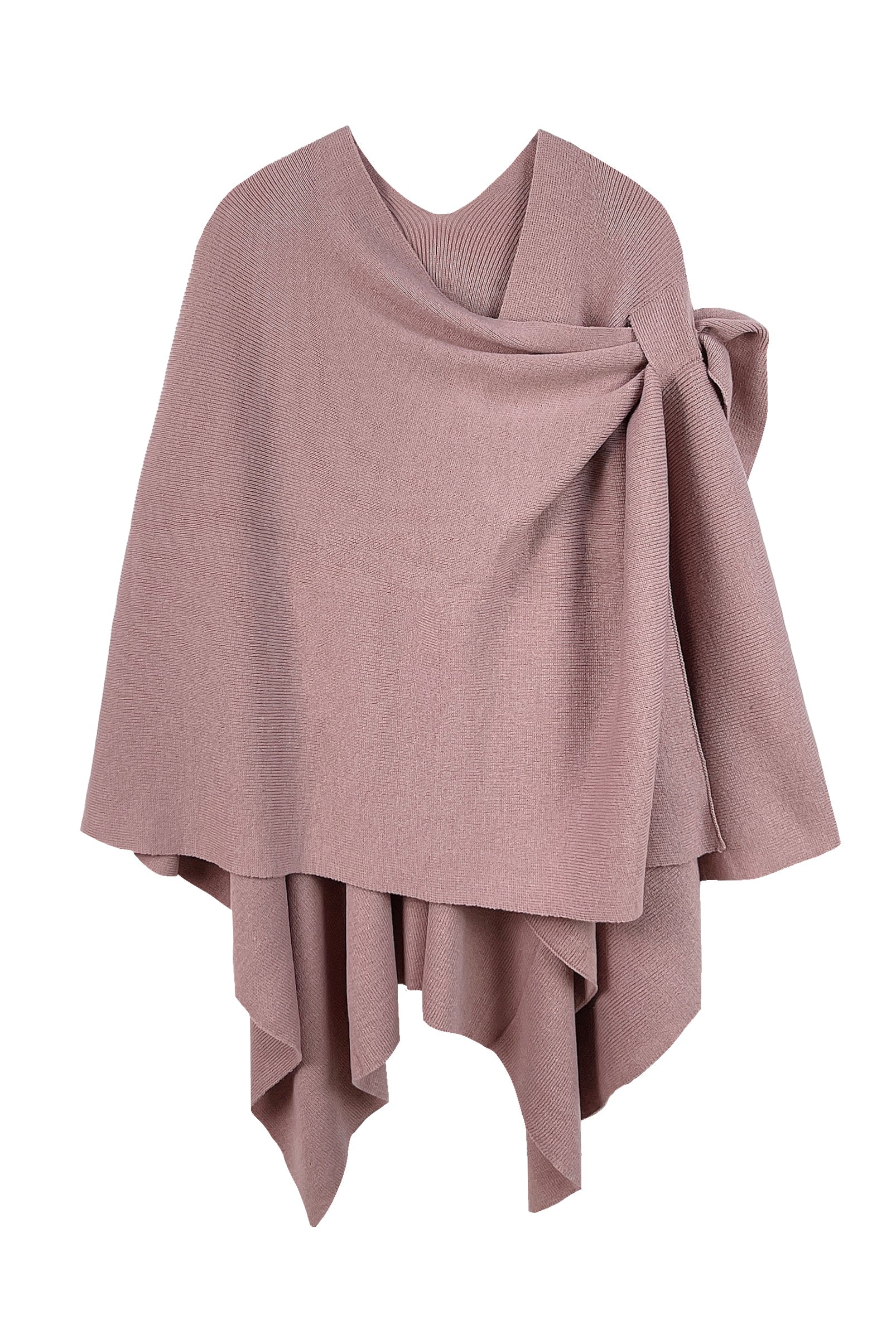 Solid Ruana With Shoulder Strap - Charming Charlie