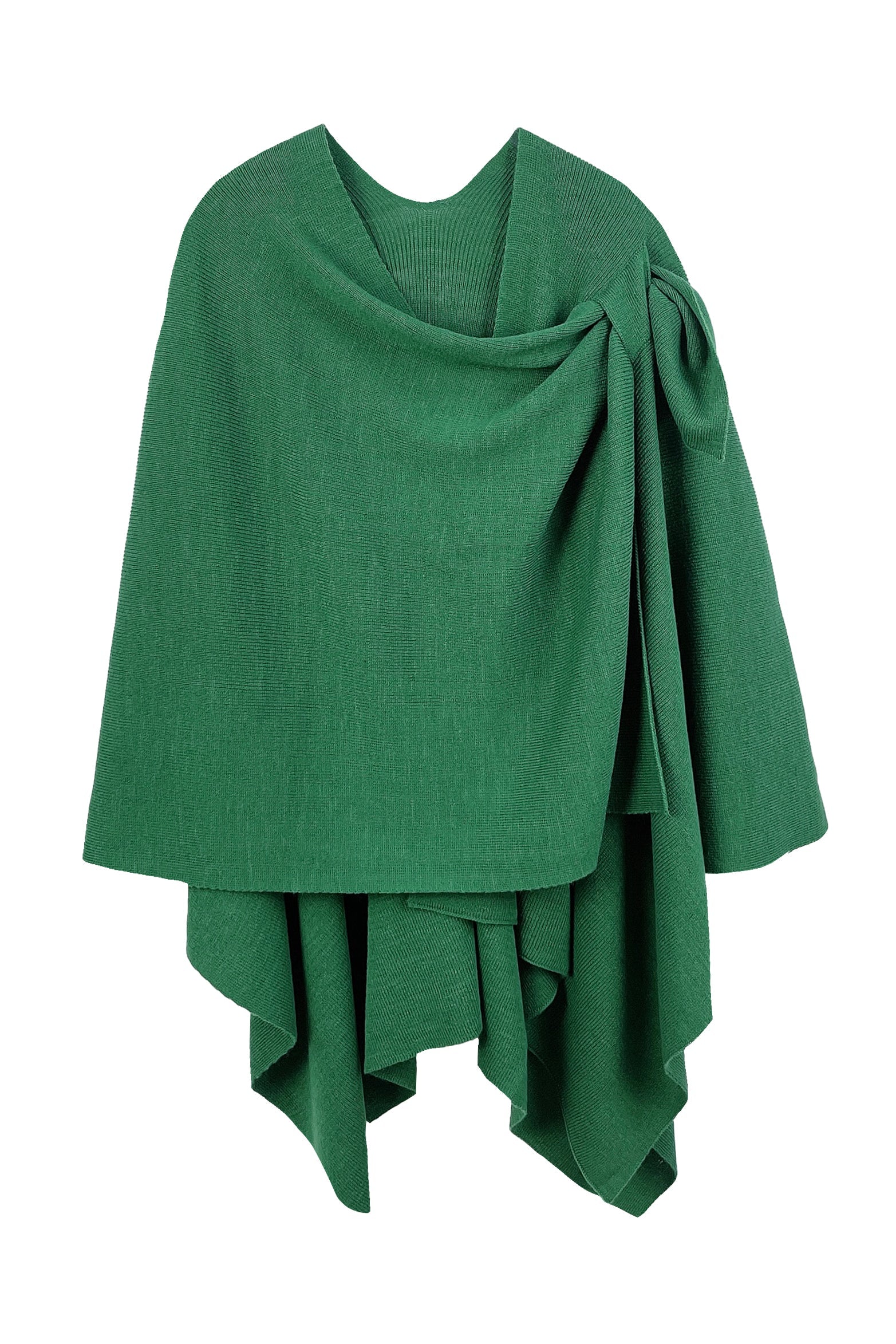 Solid Ruana With Shoulder Strap - Charming Charlie