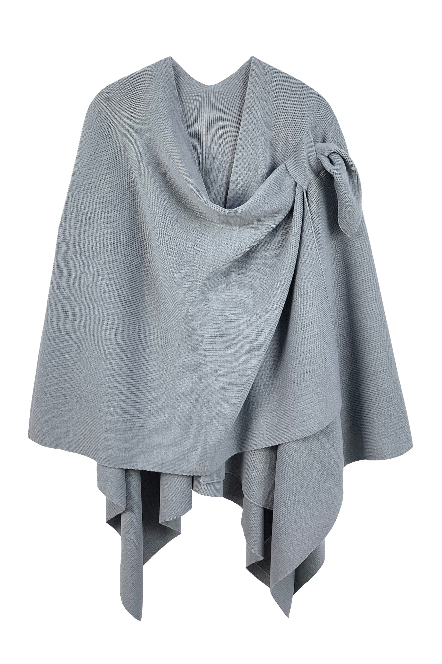 Solid Ruana With Shoulder Strap - Charming Charlie