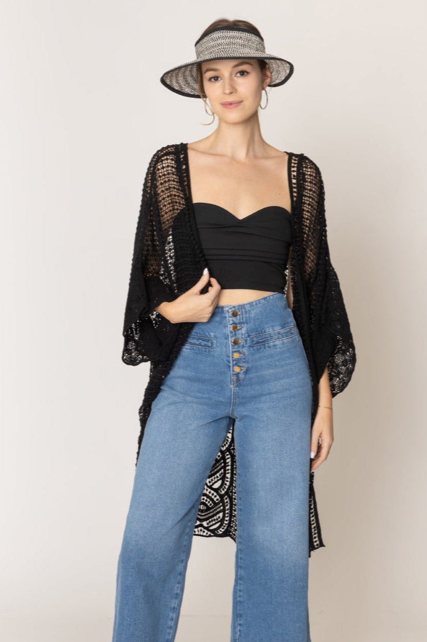 Crochet Cardigan - Charming Charlie