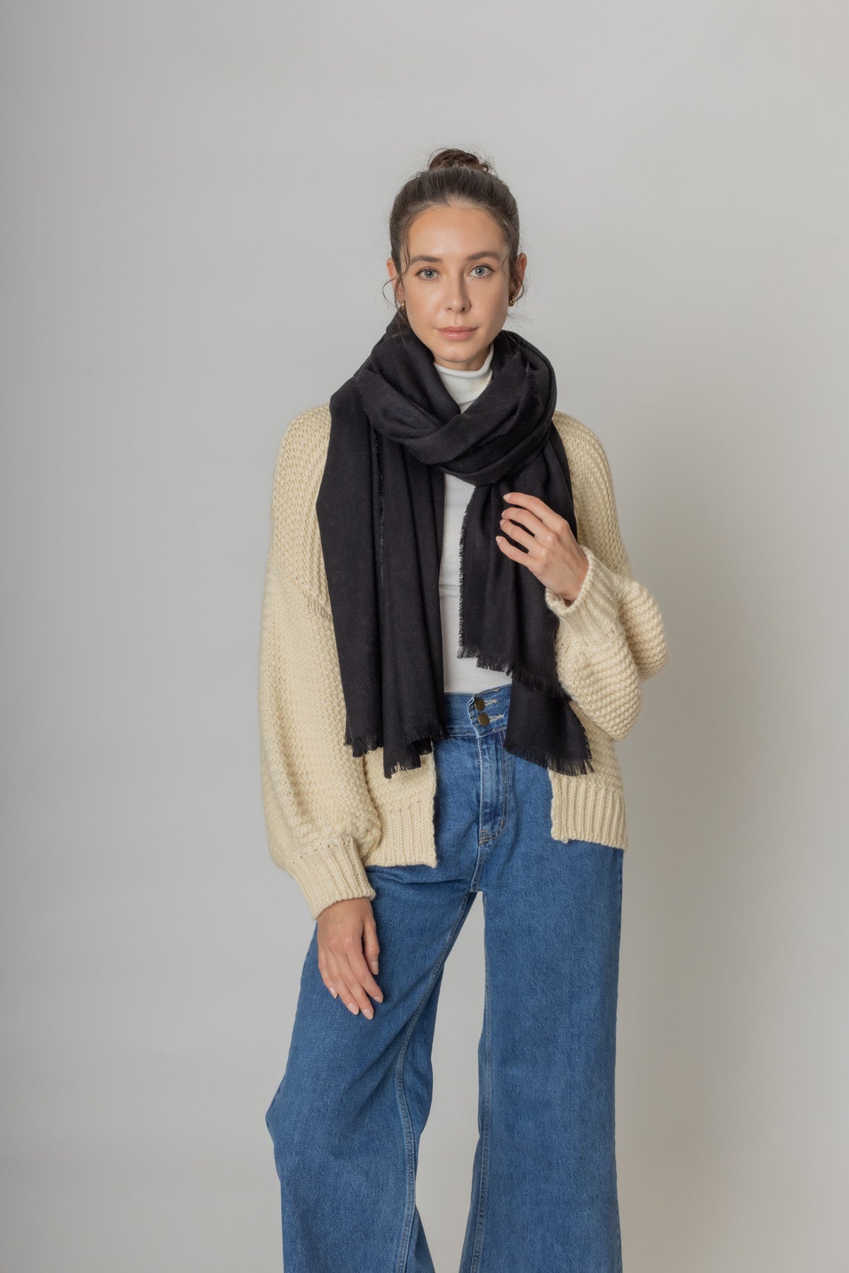 Solid Oblong Scarf - Charming Charlie