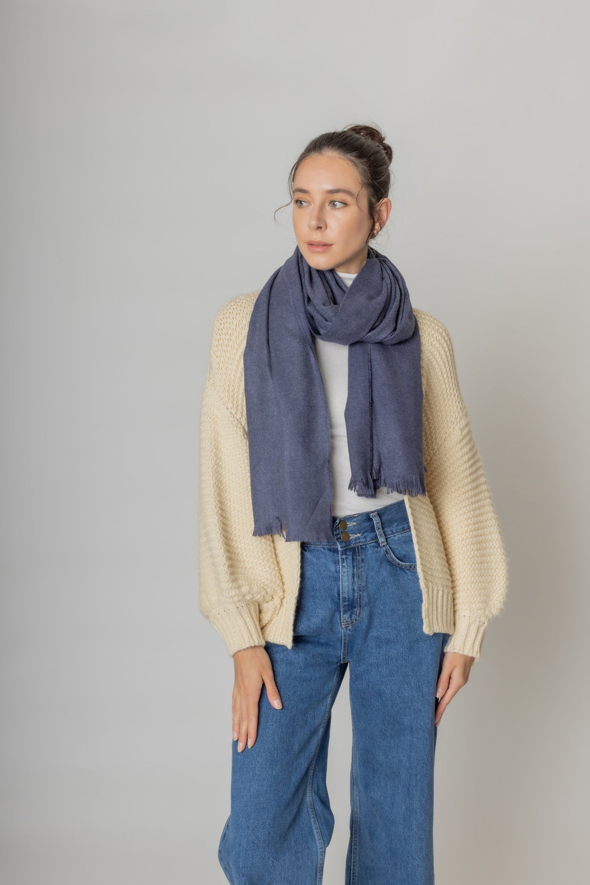 Solid Oblong Scarf - Charming Charlie
