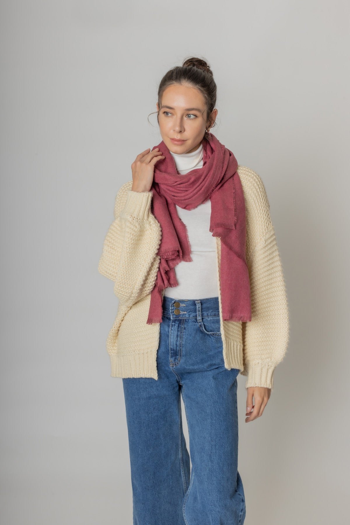 Solid Oblong Scarf - Charming Charlie