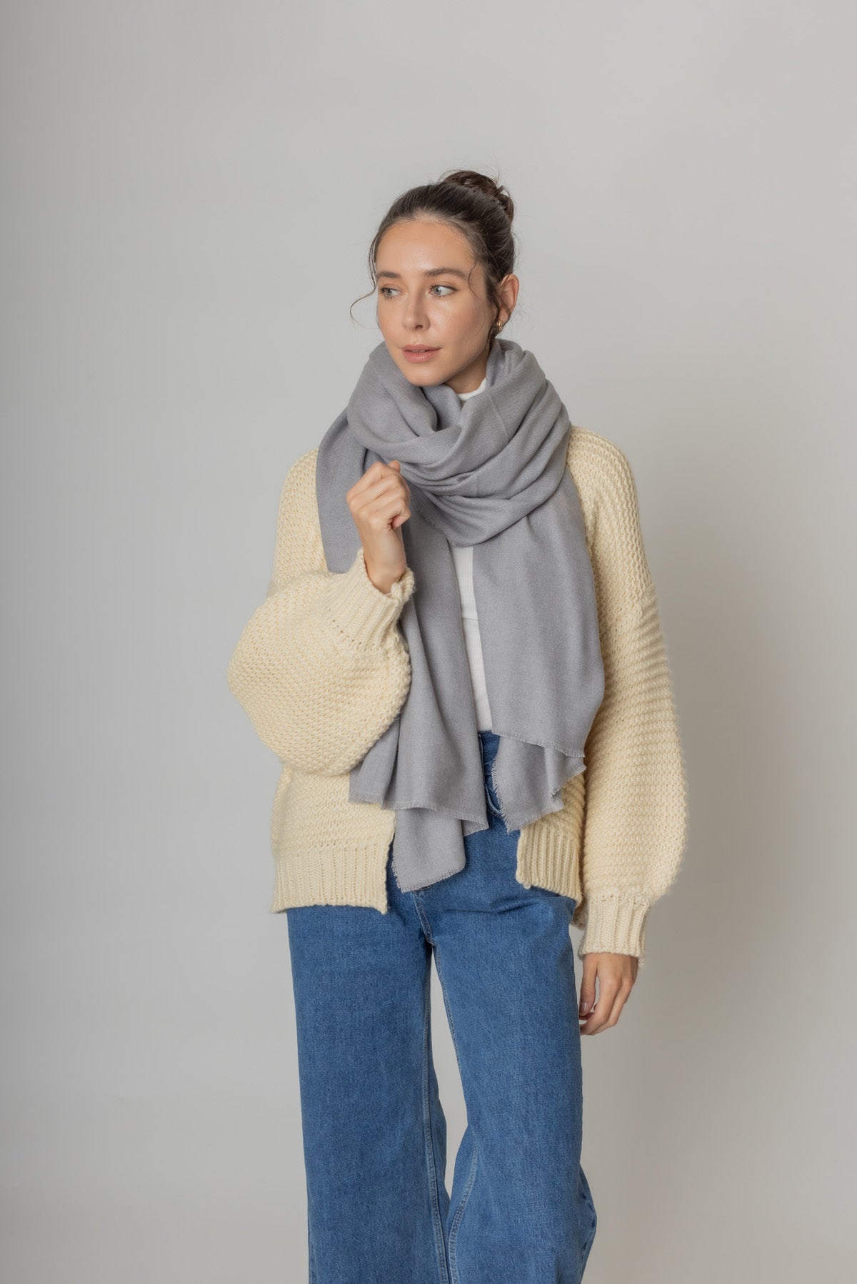 Solid Oblong Scarf - Charming Charlie