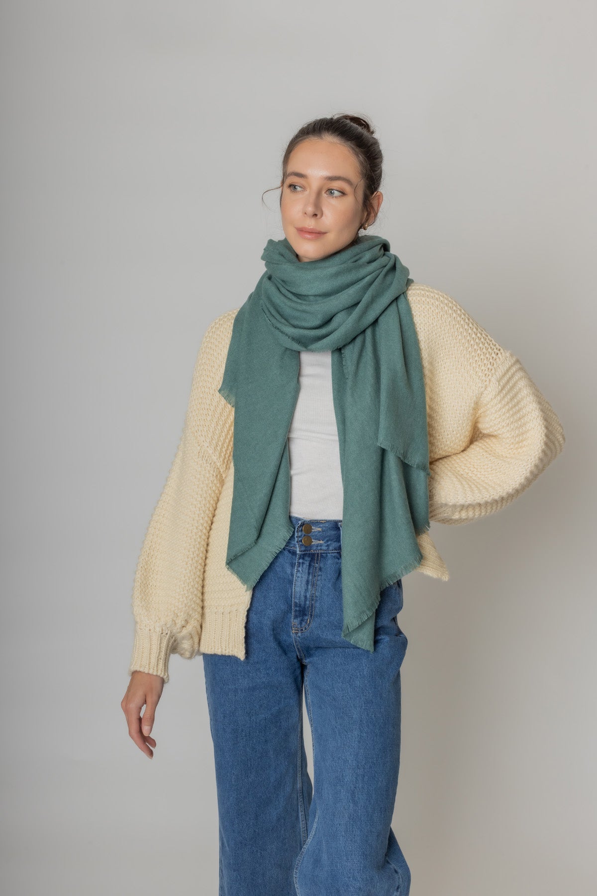 Solid Oblong Scarf - Charming Charlie