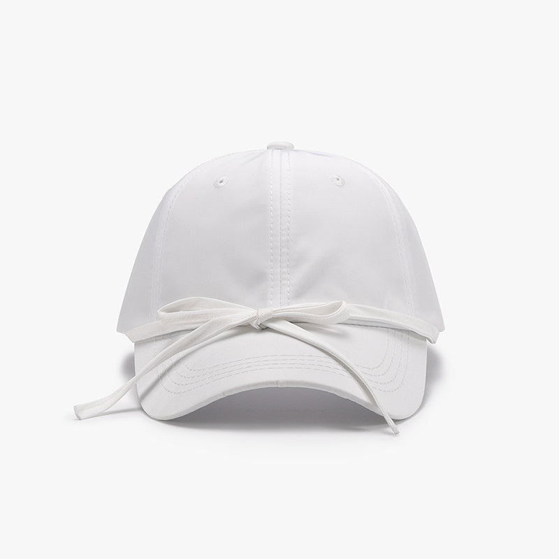 Tied Bow Cotton Baseball Cap - Charming Charlie