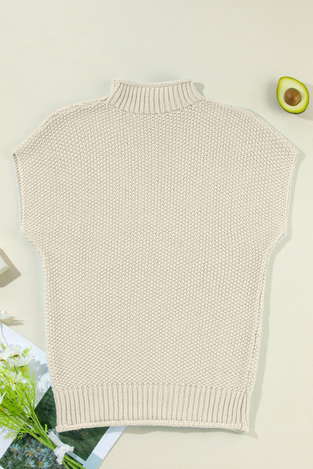 Turtleneck Cap Sleeve Sweater - Charming Charlie