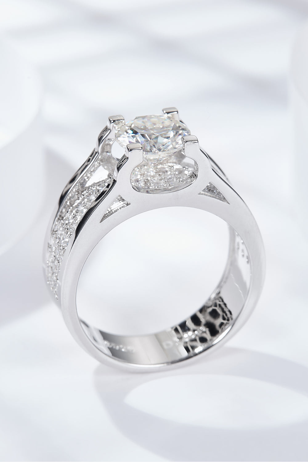 Made To Shine 1 Carat Moissanite Ring - Charming Charlie