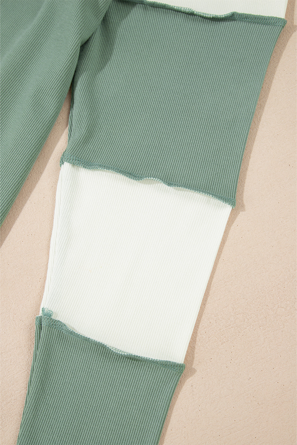 Color Block Round Neck Raglan Sleeve Top - Charming Charlie