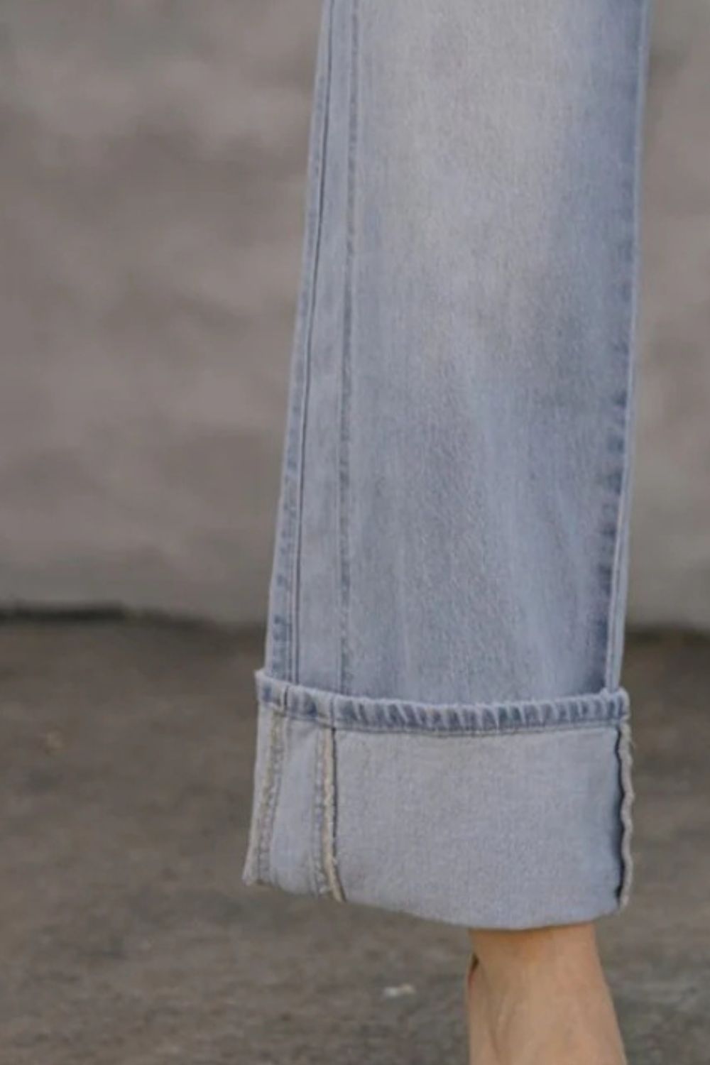 Straight Leg Jeans with Pockets - Charming Charlie