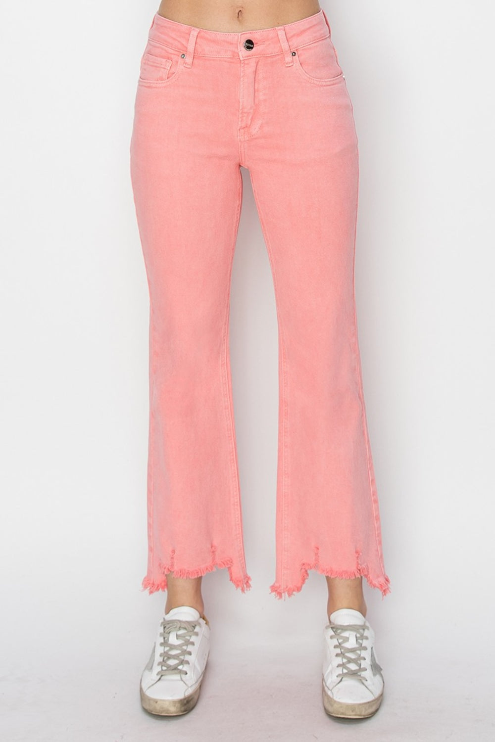 RISEN Raw Hem Bootcut Jeans with Pockets - Charming Charlie