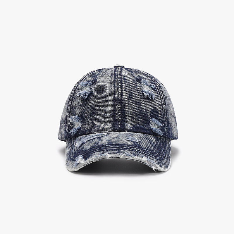 Distressed Cotton Baseball Cap - Charming Charlie