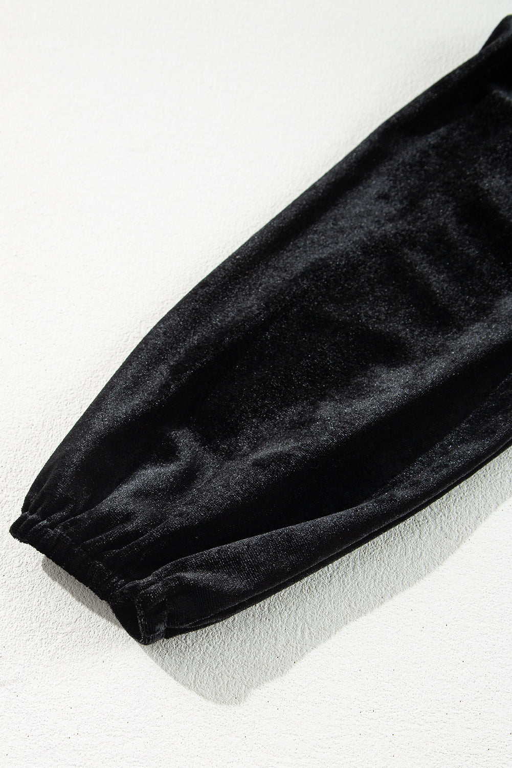 Surplice Long Sleeve Velvet Dress - Charming Charlie