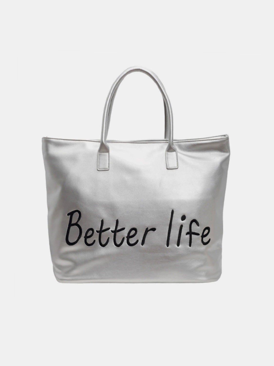 BETTER LIFE PU Leather Tote Bag - Charming Charlie