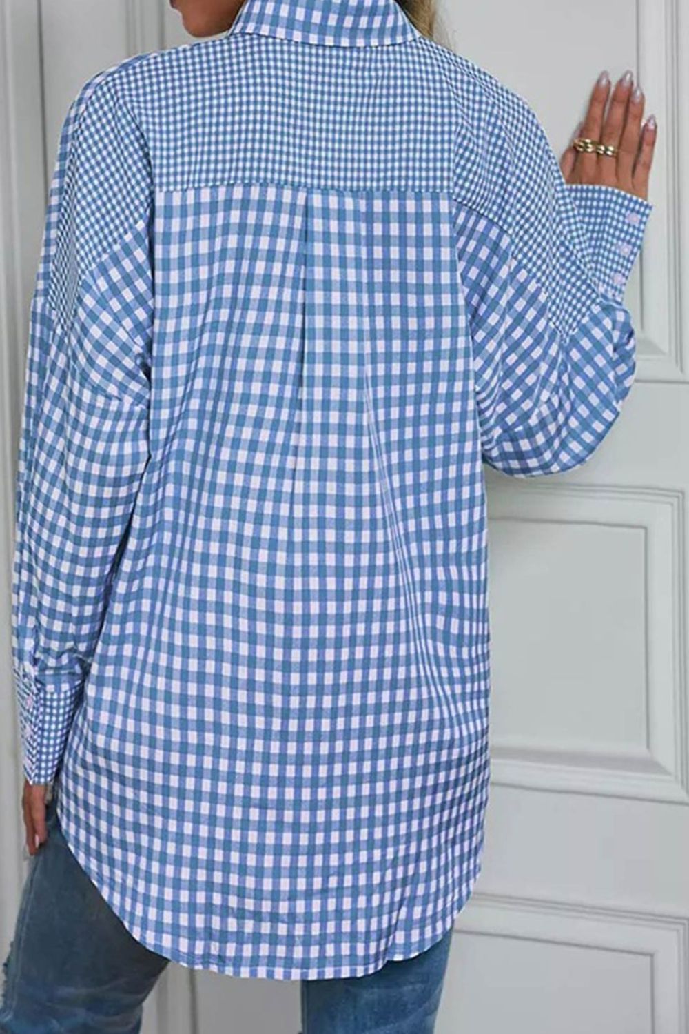 Plaid Button Up Long Sleeve Shirt - Charming Charlie