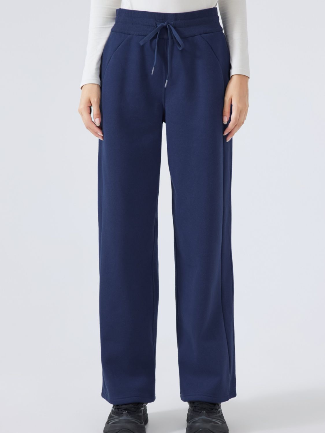 Drawstring Wide Leg Pants - Charming Charlie