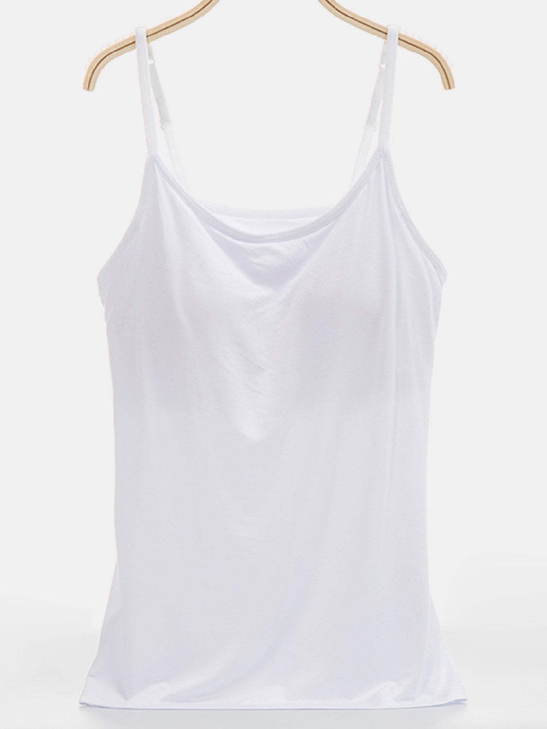 Scoop Neck Adjustable Strap Cami - Charming Charlie