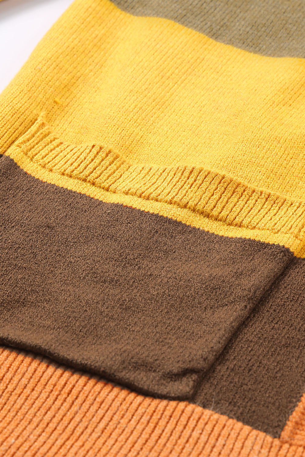 Open Front Color Block Cardigan - Charming Charlie