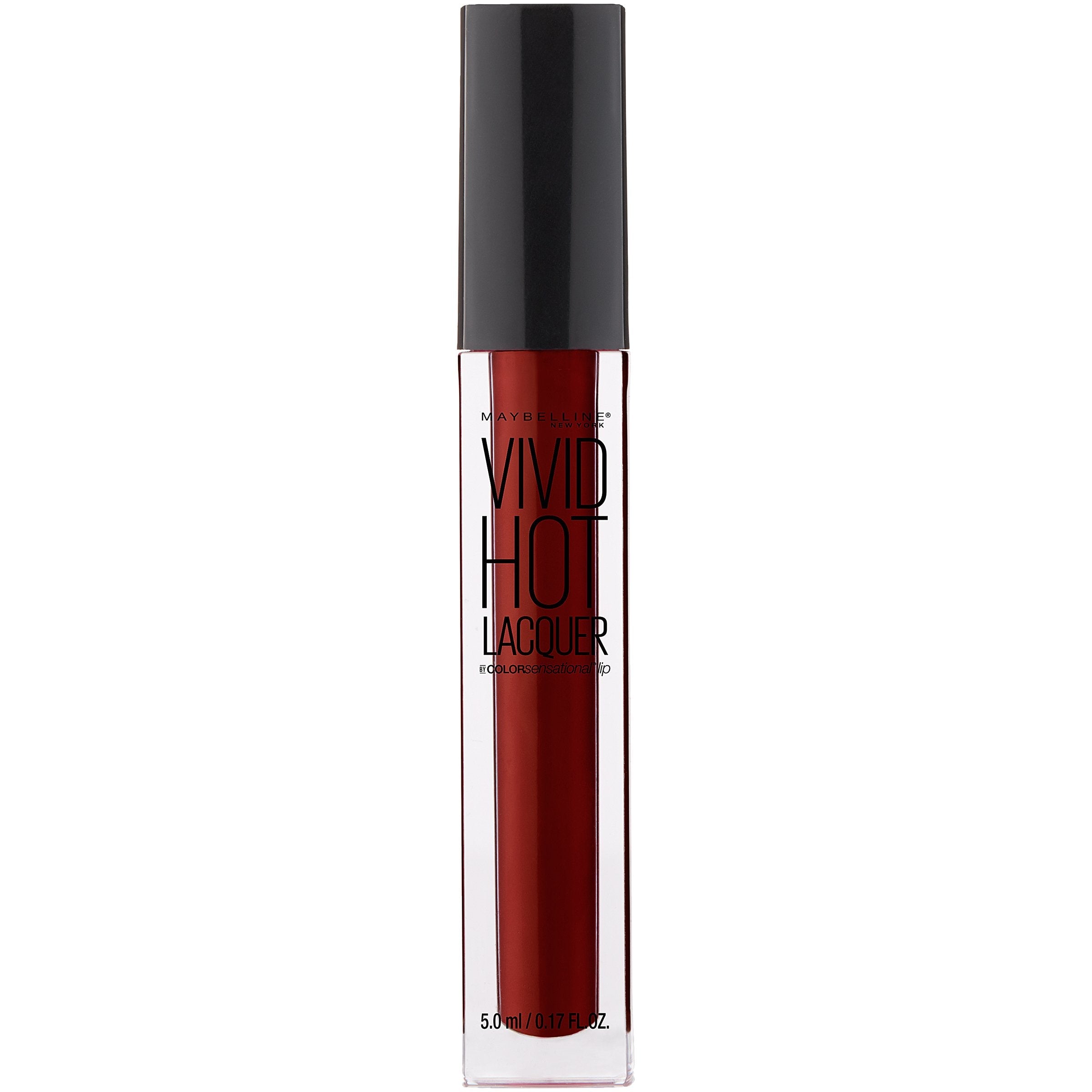 Maybelline New York Color Sensational Vivid Hot Lacquer Lip Gloss, Classic, 0.17 Fluid Ounce - Charming Charlie