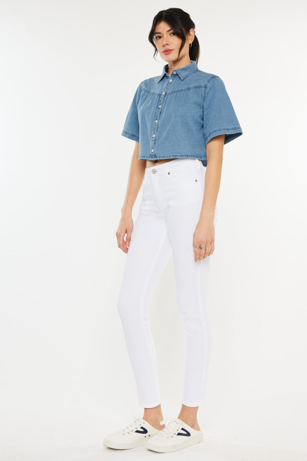 Kancan High Rise Ankle Skinny Jeans - Charming Charlie