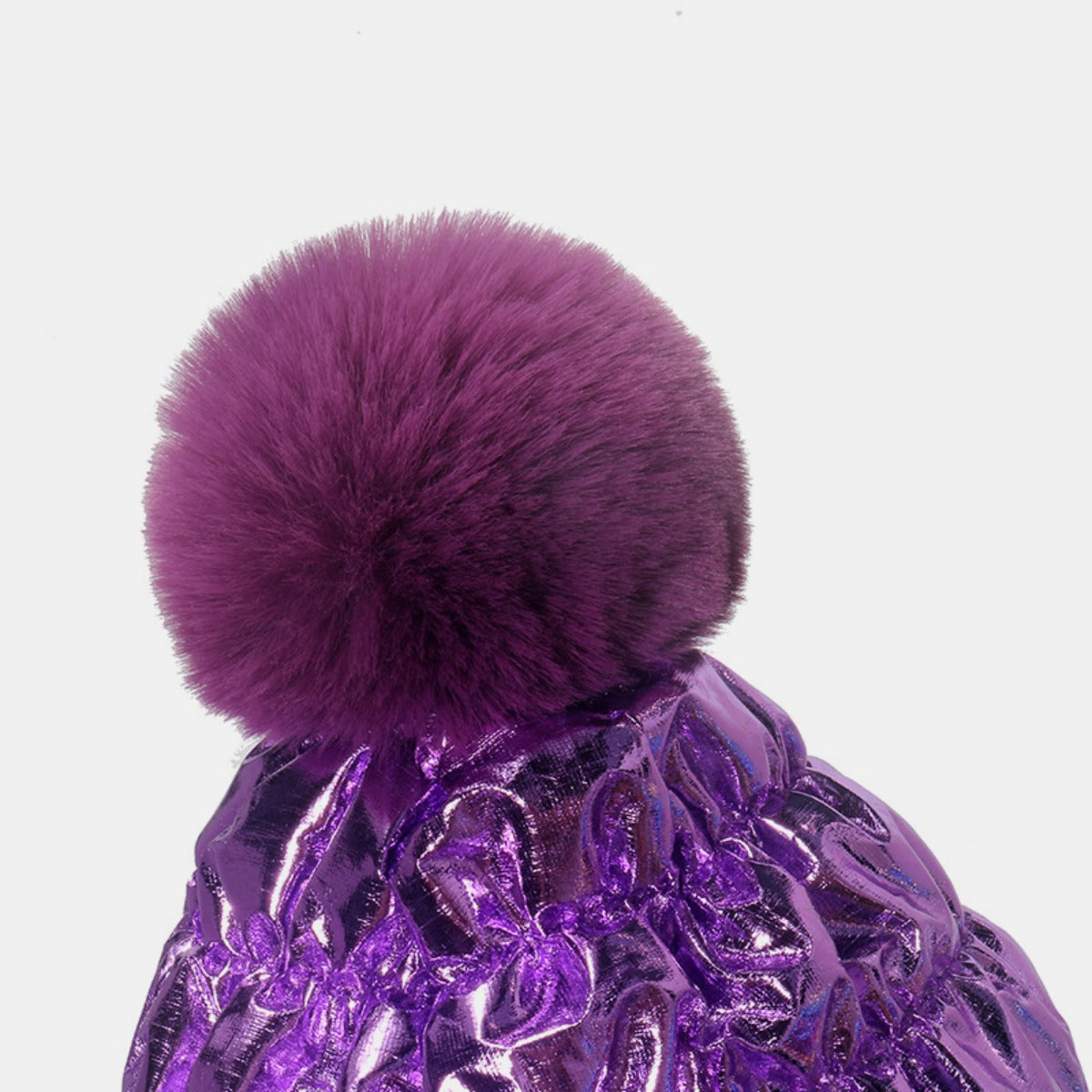 Thermal Knit Hat with Pompom - Charming Charlie