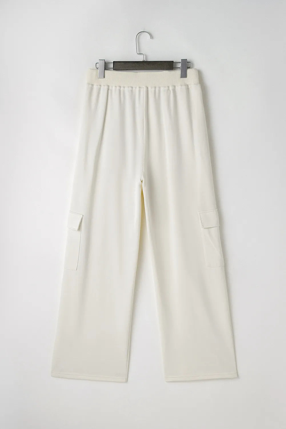 Drawstring High Waist Pants with Pockets - Charming Charlie