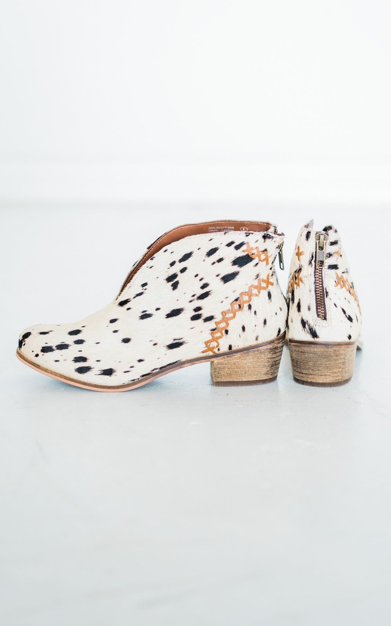 All Roads Bootie in Black and White - Charming Charlie