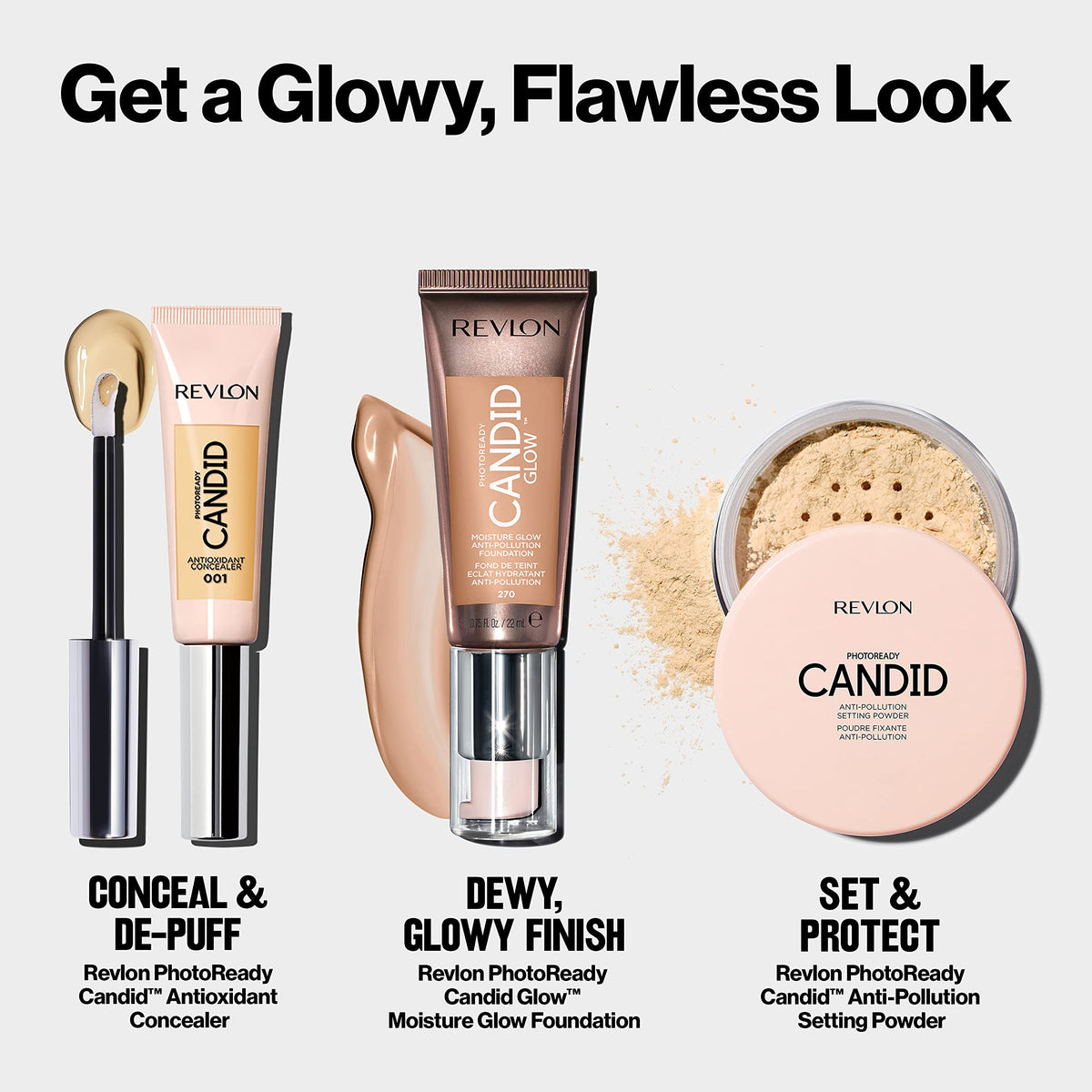 Revlon Photoready Candid glow moisture Glow Anti-Pollution Foundation - Charming Charlie