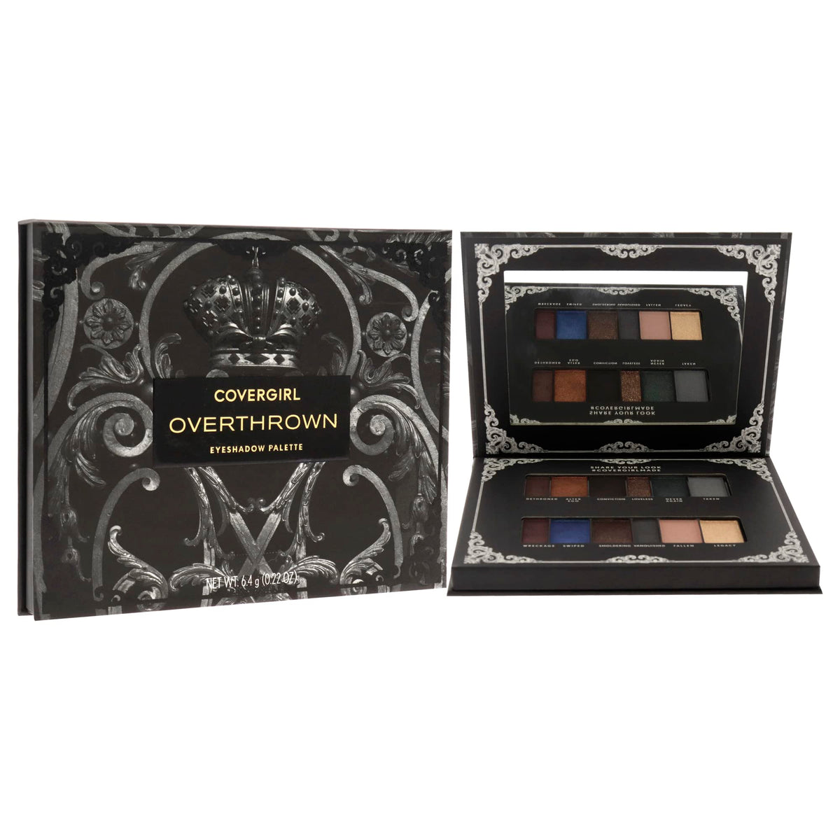 COVERGIRL COVERGIRL eyeshadow palette, overthrown, 6 Fl Ounce - Charming Charlie