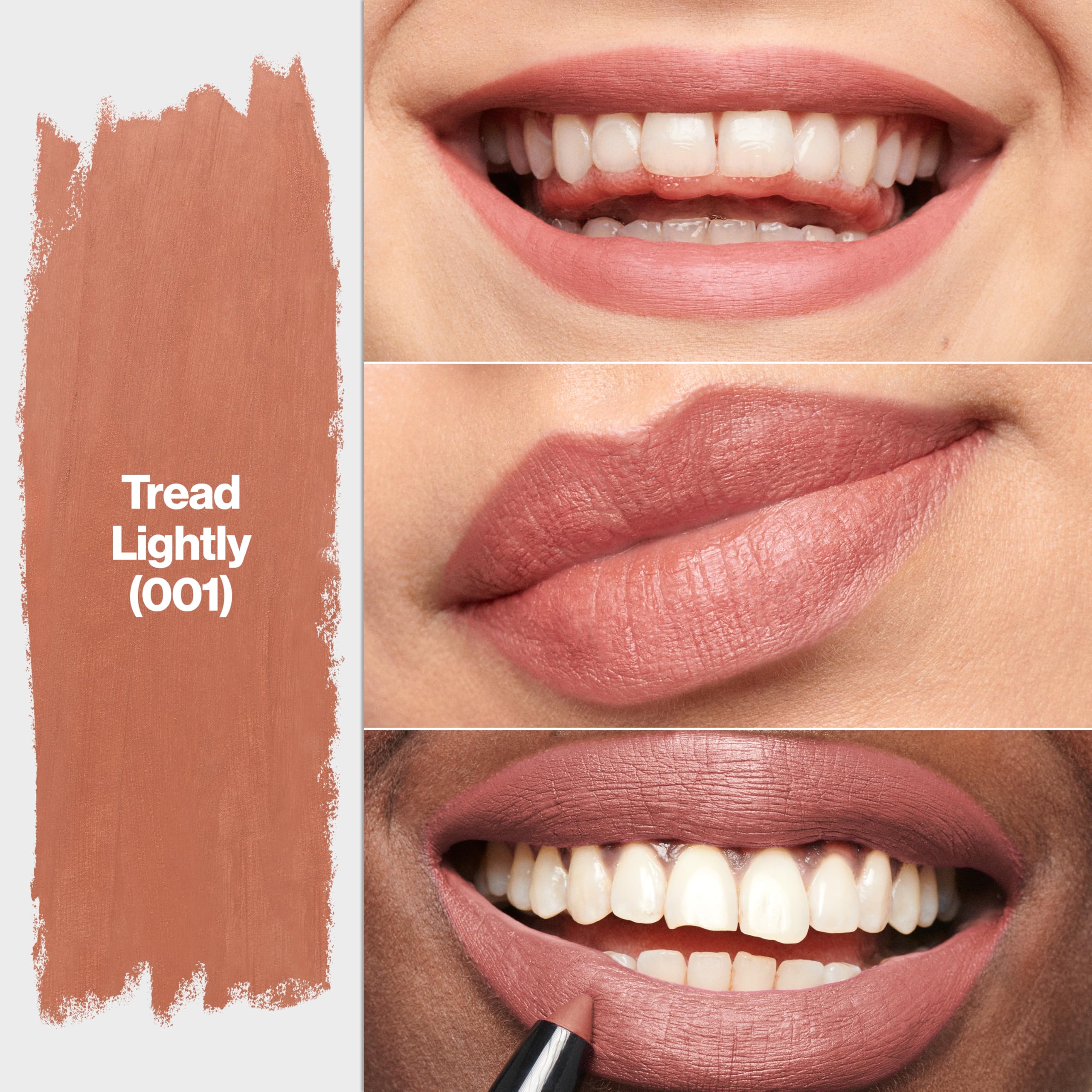 REVLON ColorStay Matte Lite Crayon Lipstick with Built-in Sharpener, Longlasting Non-Drying Matte Formula, Transfer-Proof Lipcolor - Charming Charlie