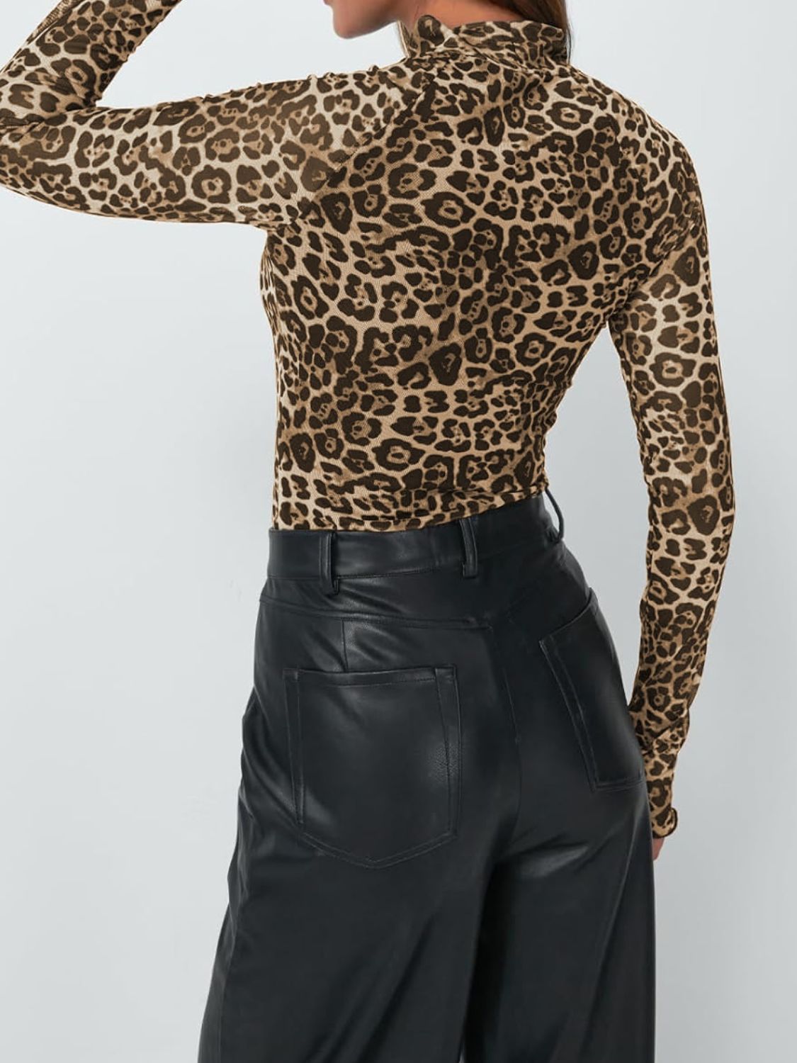Lovelet Mock Neck Long Sleeve Top - Charming Charlie