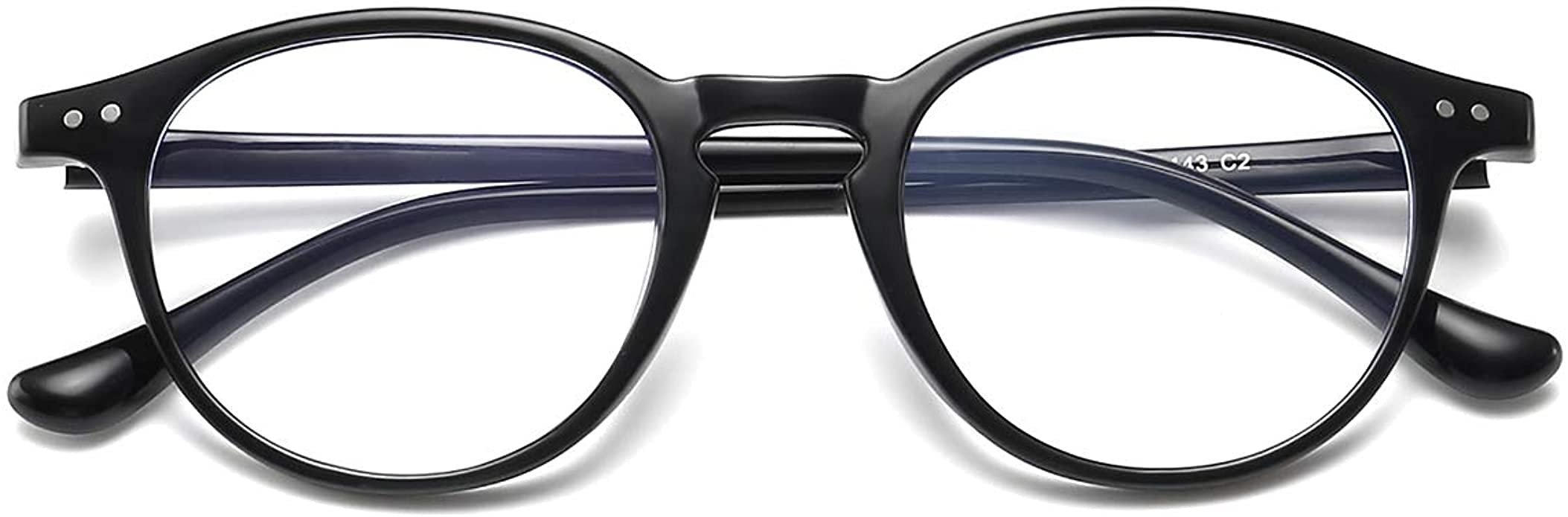 Big Top Deals Stylish Blue Light Blocking Filter Glasses for Women or Men - Charming Charlie