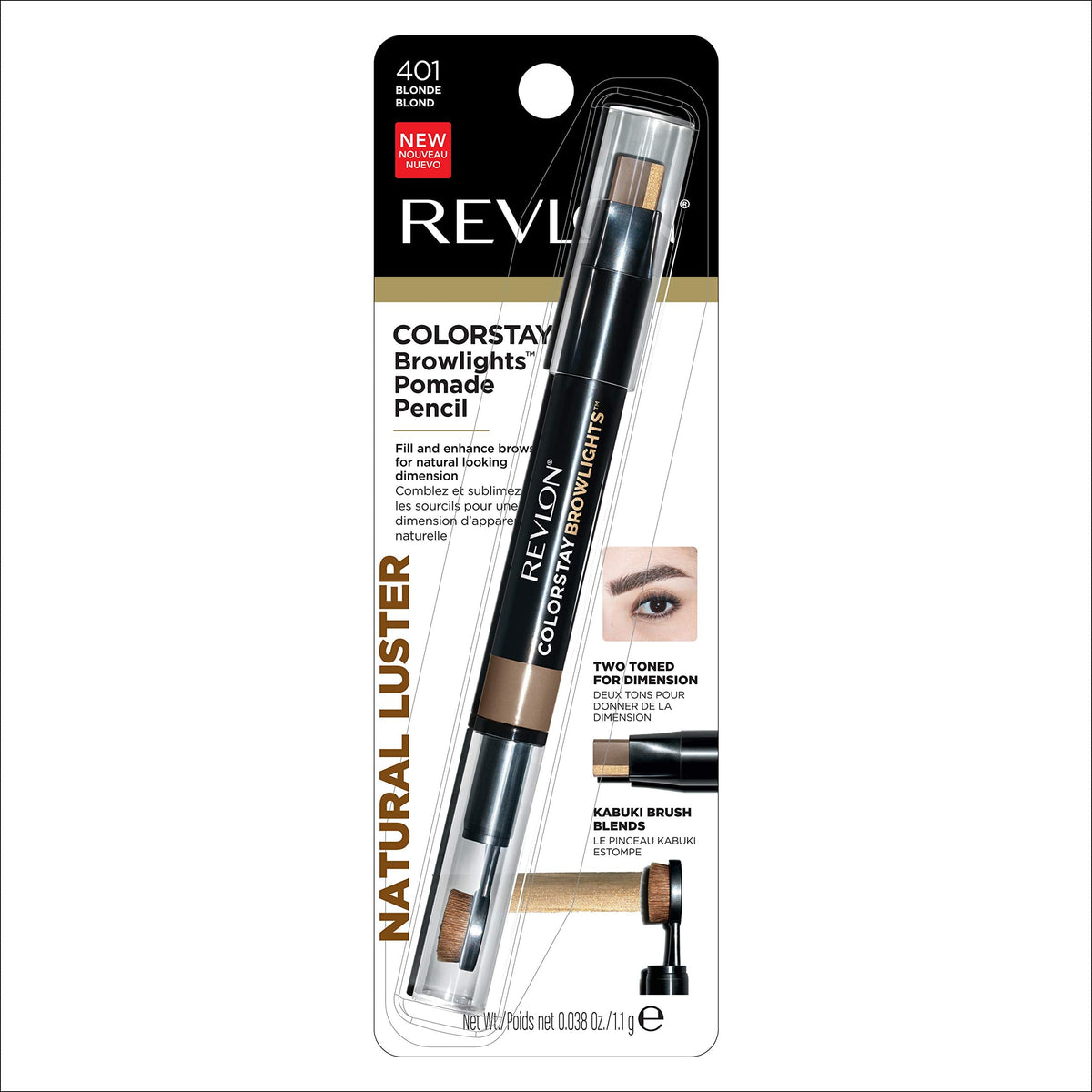 Revlon Colorstay Browlights Pencil, Eyebrow Pencil & Brow Highlighter - Charming Charlie