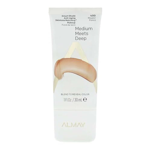 Almay Smart Shade Anti-Aging Skintone Matching Makeup Hypoallergenic Cruelty Free Oil Free -Fragrance Dermatologist Tested Foundation with SPF 20 1oz - Charming Charlie