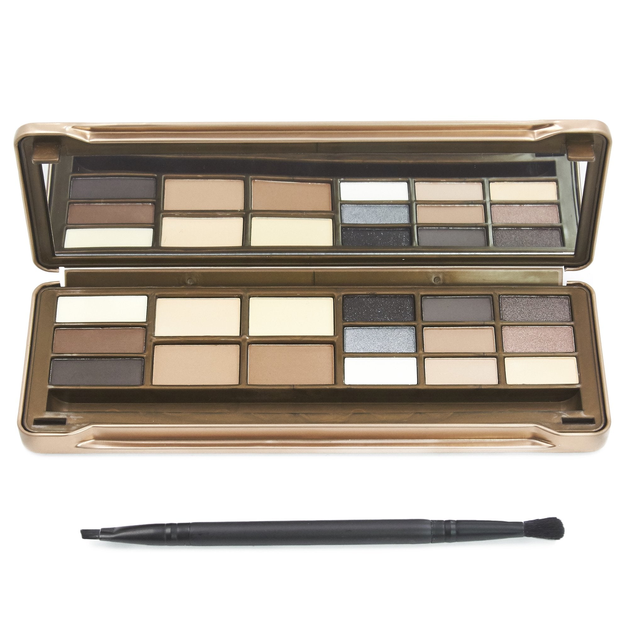 BYS Contour, Brow & Eyeshadow Palette - Essentials 15g/0.5oz - Charming Charlie