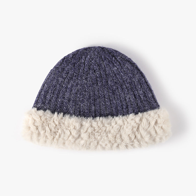 Fuzzy Hem Knit Hat - Charming Charlie