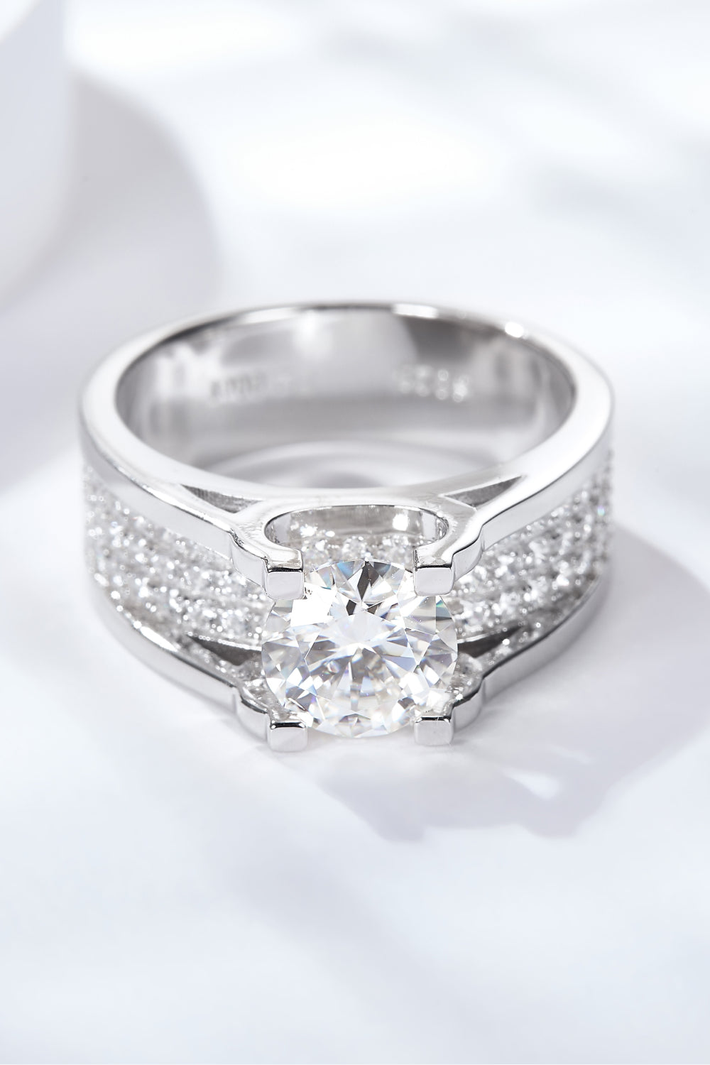 Made To Shine 1 Carat Moissanite Ring - Charming Charlie