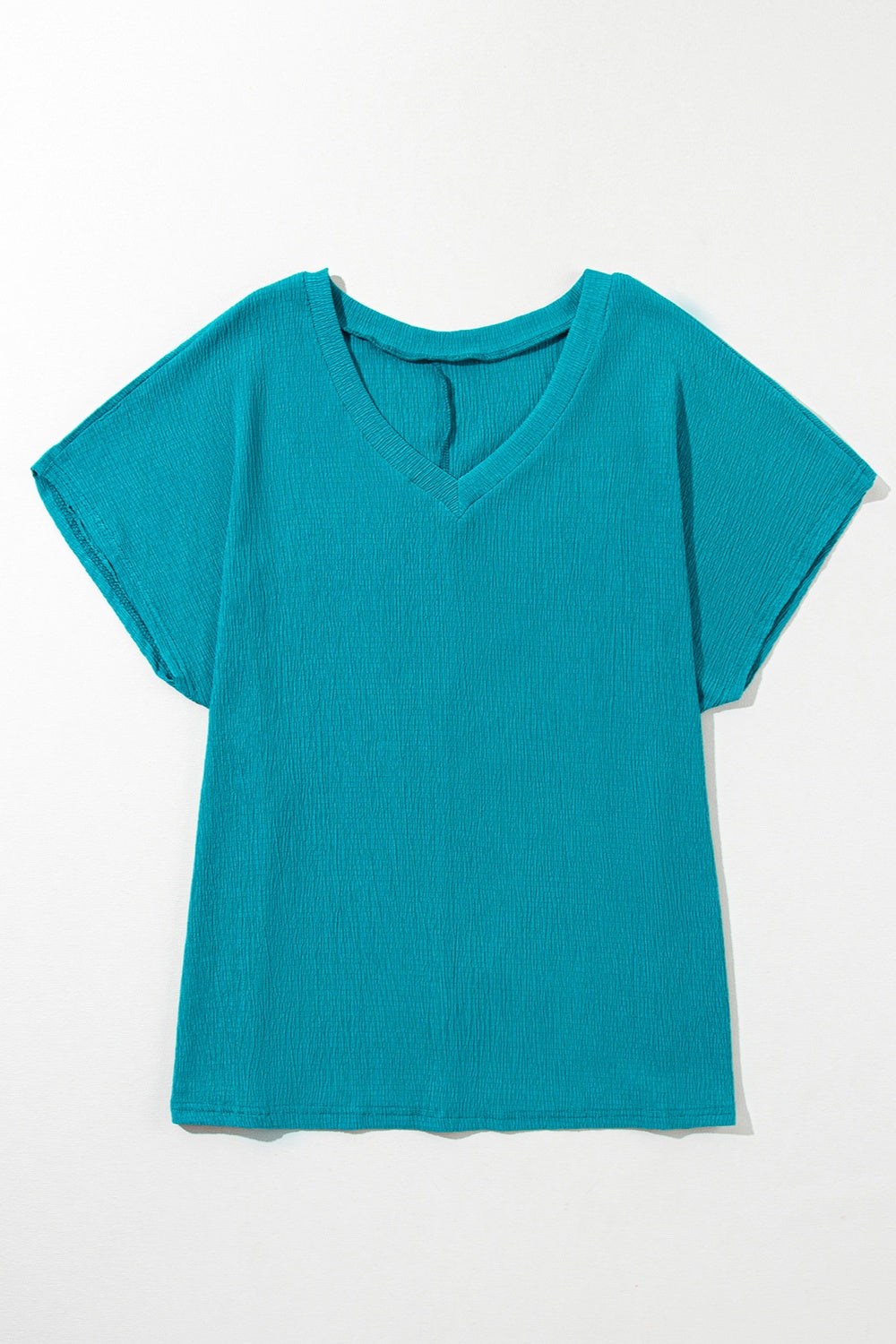 Plus Size V-Neck Short Sleeve Top - Charming Charlie