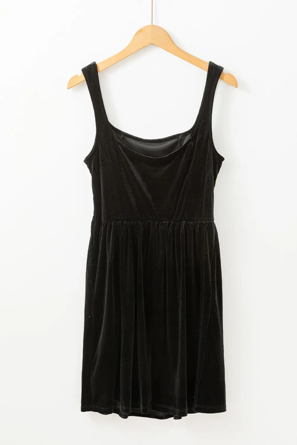 Wide Strap Mini Dress with Pockets - Charming Charlie