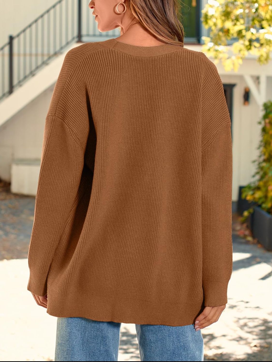 Button Down Long Sleeve Cardigan - Charming Charlie