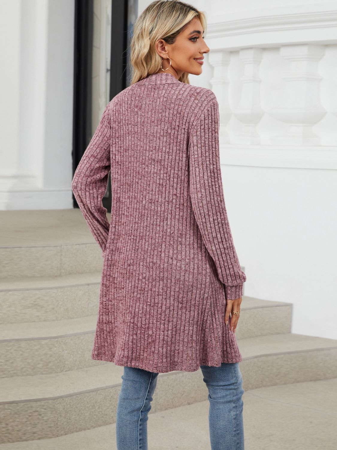 Open Front Long Sleeve Cardigan - Charming Charlie