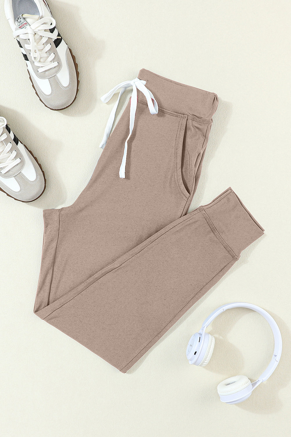 Drawstring Joggers with Pockets - Charming Charlie