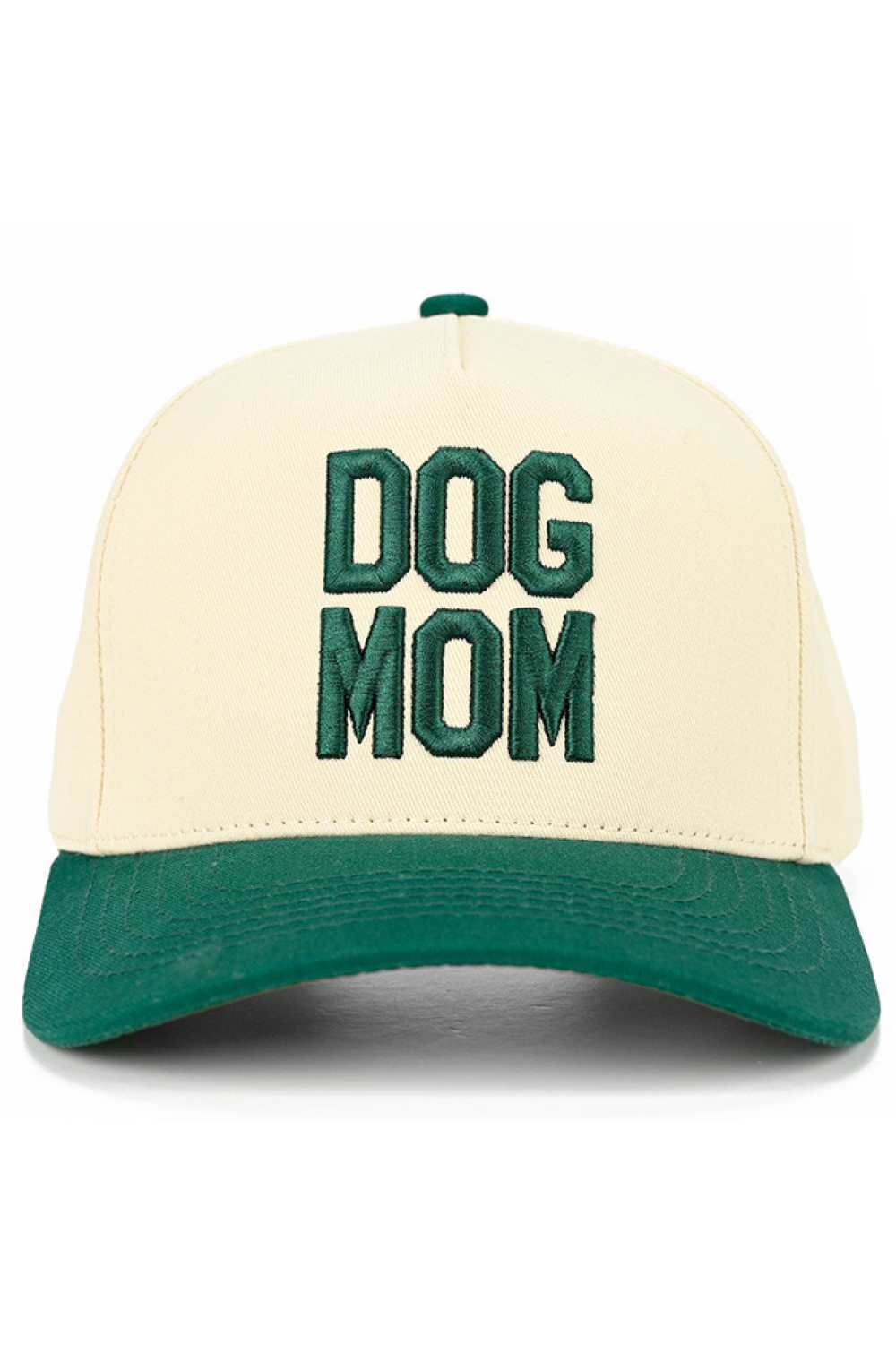 Dark Green C.C DOG MOM Embroidered Two Tone Trucker Cap combines functional design with a stylish statement. Featuring high-quality embroidery and a breathable mesh back, this cap offers comfort and durability for everyday wear. Its two-tone color scheme adds a modern touch, making it an ideal accessory for dog lovers who want to showcase their passion with subtle sophistication.