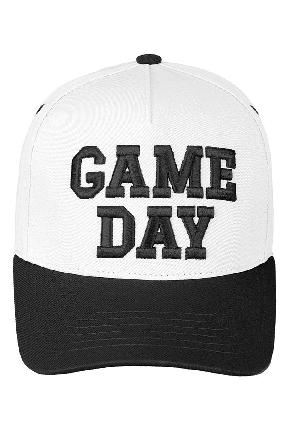 Black Whiite C.C GAME DAY Embroidered Cotton Baseball Cap combines classic style with durable comfort. Crafted from high-quality cotton, this cap offers breathability and a soft feel, making it ideal for all-day wear. Its detailed embroidery adds a refined touch, perfect for game day or casual outings. Adjustable sizing ensures a secure fit, while the structured design maintains shape and provides sun protection. This cap is a versatile accessory that blends functionality with a polished look.