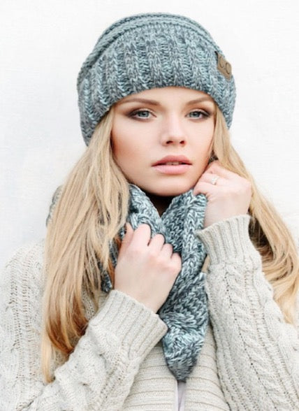 Mint C.C Slouchy Two-Tone Detailed Knitted Beanie Comfy Warm Winter Hat; reach for this classic toasty hat to keep you nice n warm in the chilly winter weather, the wintry touch finish to your outfit. Perfect Gift Birthday, Christmas, Holiday, Anniversary, Stocking Stuffer, Secret Santa, Valentine's Day, Loved One, BFF