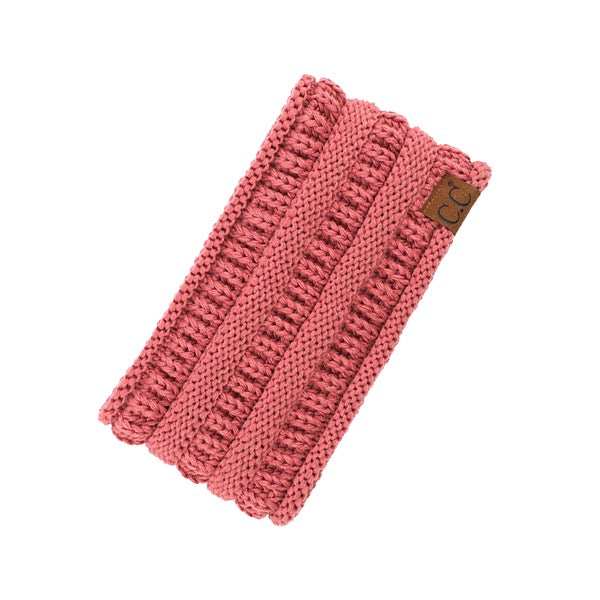 Mauve C.C Solid Ribbed Ponytail Earmuff Headband Knit Ear Warmer Headband; soft ribbed knit ear warmer will shield you from cold weather ensuring all day comfort. The ear band is wide, soft & comfortable adding a sleek style to your ensemble. Perfect Gift Christmas, Birthday, Holiday, Anniversary, Valentine's Day, Loved One