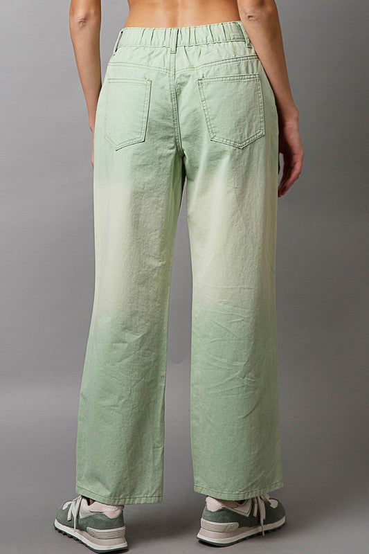 POL Embellishments Gradient Wide Leg Pants - Charming Charlie