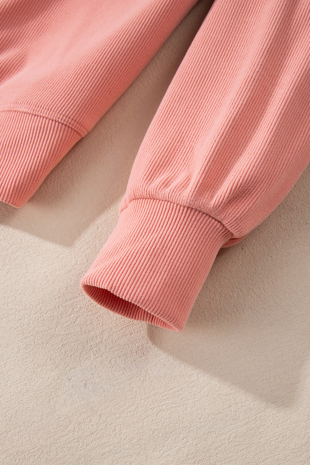 Round Neck Long Sleeve Top and Pants Set - Charming Charlie