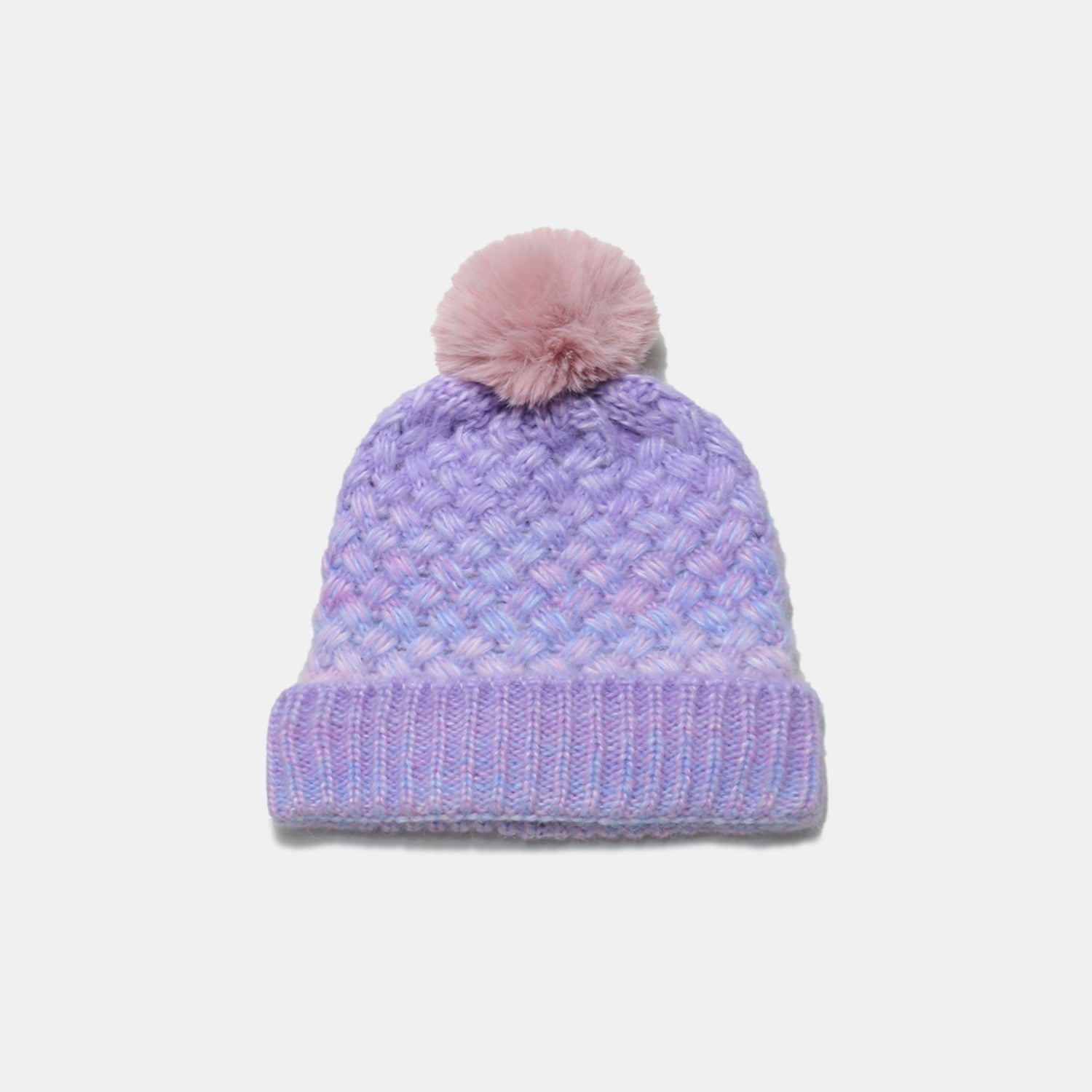 Gradient Knit Hat with Pompom - Charming Charlie